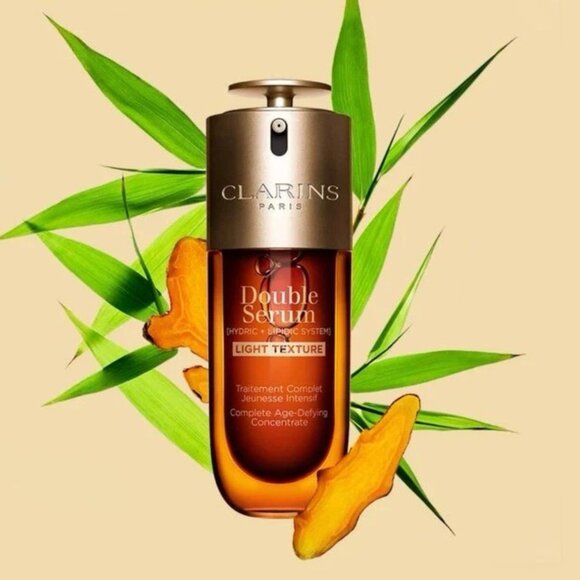 Clarins Double Serum Hydric Lipidic System Complete Age Defying Serum 1.6 Fl Oz